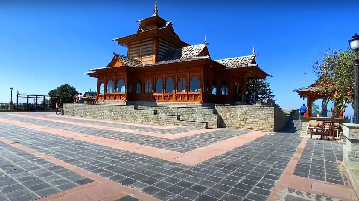 Tara Devi Temple best tourist place to visit in Shimla
